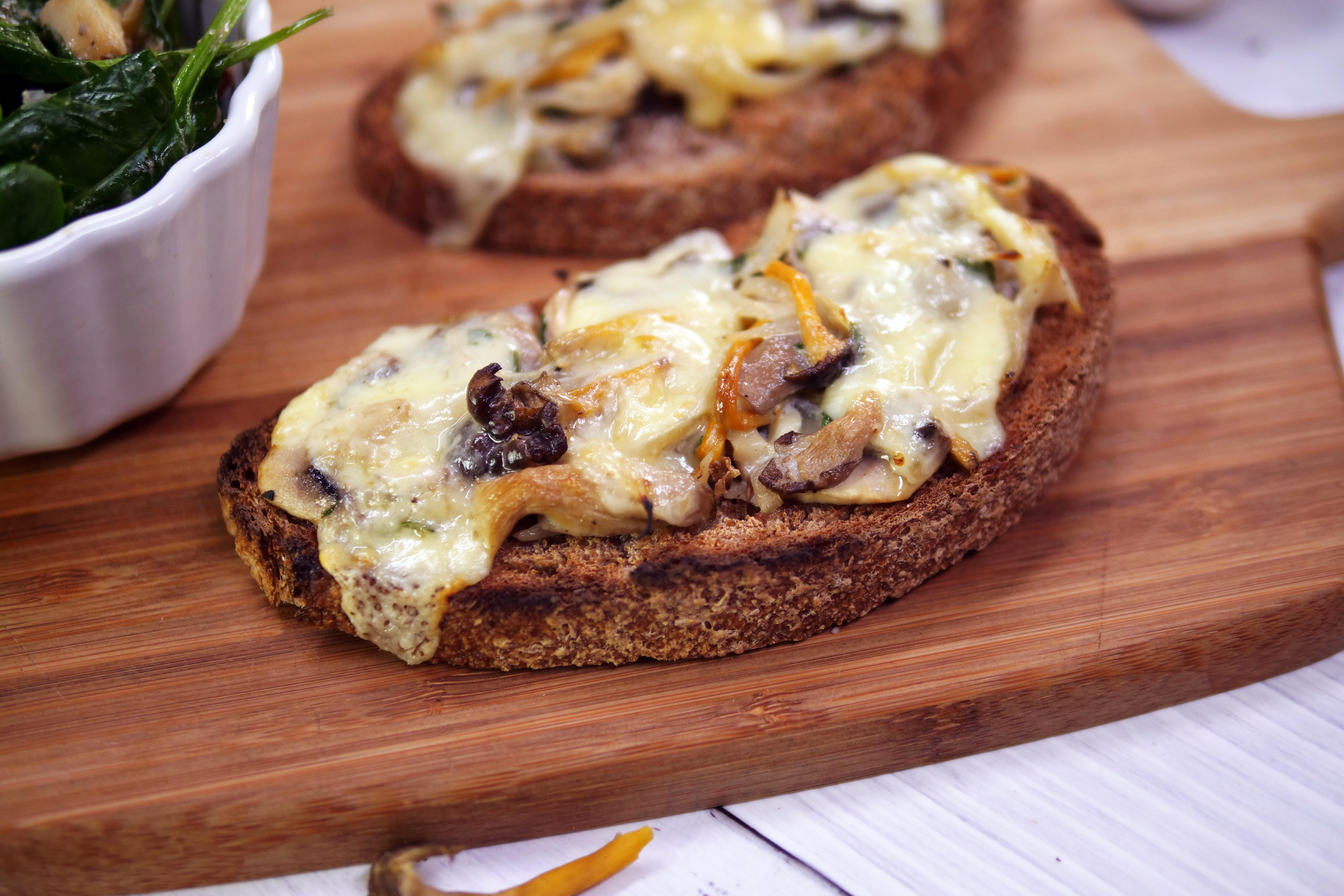 Bruschettas tout champignon Bruschettas tout champignon